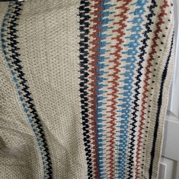 One World open front drape southwest cardigan sweater Size XL - Picture 3 of 6